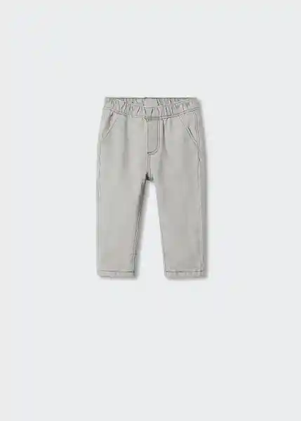 Jeans Louis Tejano Gris Talla 66 Niños Mango