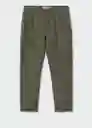 Pantalón Oyster Khaki Talla 42 Hombre Mango