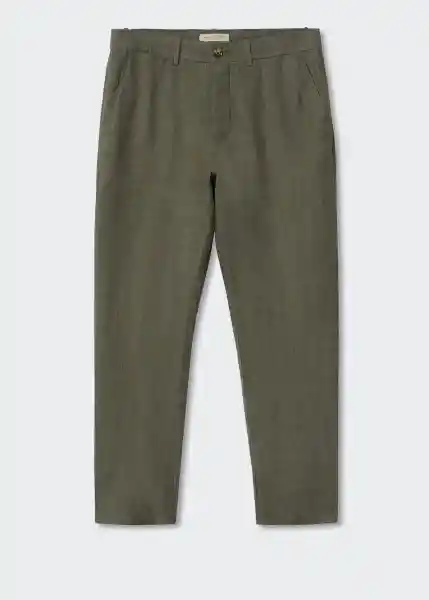 Pantalón Oyster Khaki Talla 42 Hombre Mango