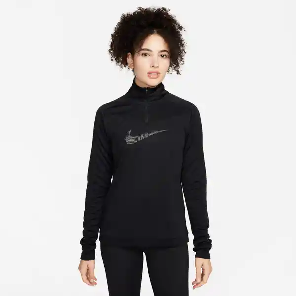 Nike Camiseta W Df Swoosh Hbr Hz Pacer Negro T.S Ref: FB4687-010