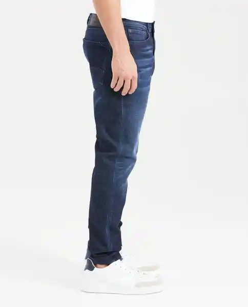 Jean Slim Famous Azul Dark Ultra Oscuro 30/32 Chevignon