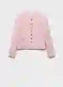 Chaqueta Karakoy Rosa Talla M Mujer Mango