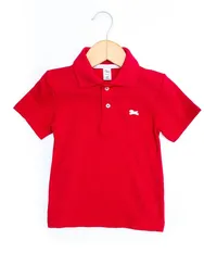 Camiseta Polo Niño Bebé Rojo Talla 18/24 Meses People