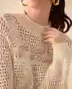 Suéter Crudo Vainilla Claro Talla Talla L 661G215 Esprit