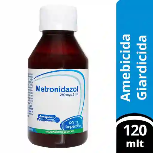 Coaspharma Suspensión Metronidazol (250 mg) 120 mL