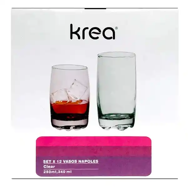 Krea Set Vasos Nápoles