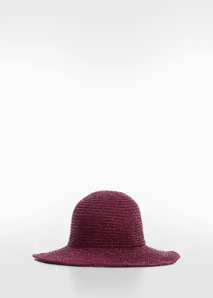 Sombrero Arena Morado Talla 99 Mujer Mango