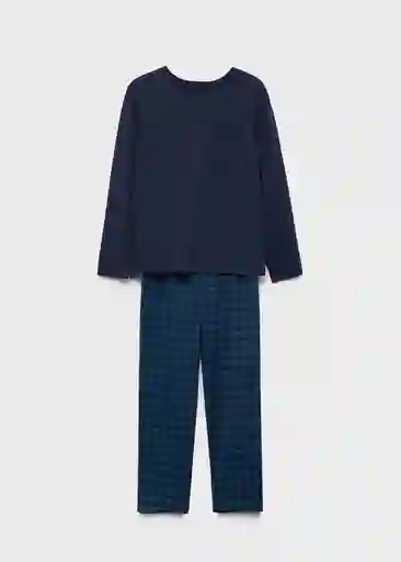 Pijama Pack Cold Azul Talla 08 Pijamas Mango