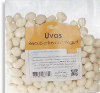 Delynat Prodelagro Snack Uvas Recubiertas Con Yogurt