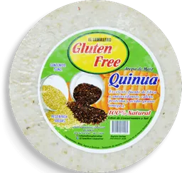 Gluten Free Arepa de Maíz y Quinua sin Sal