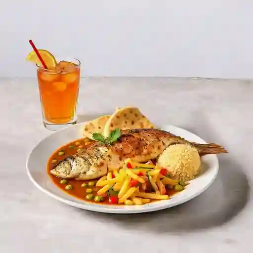Menu Con Filete De Tilapia