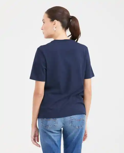 Camiseta Paradise Graphic Tee Azul Dark Ultra Oscuro M Chevignon