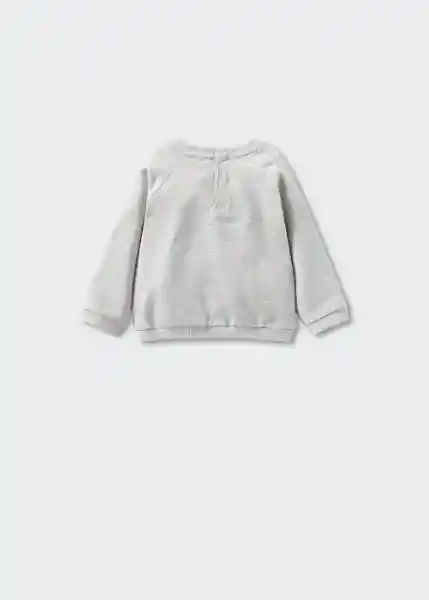 Sudadera Panda Gris Claro Vigore Talla 63 Niños Mango