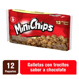 Mini Chips Galletas con Trocitos de Chocolate