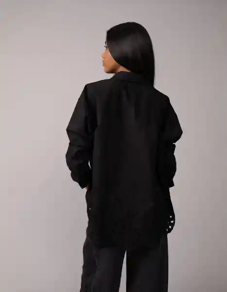 Camisa Mujer Negro Talla Medium 6433001 American Eagle