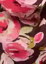 Vestido Winner Marrón Talla S Mujer Mango
