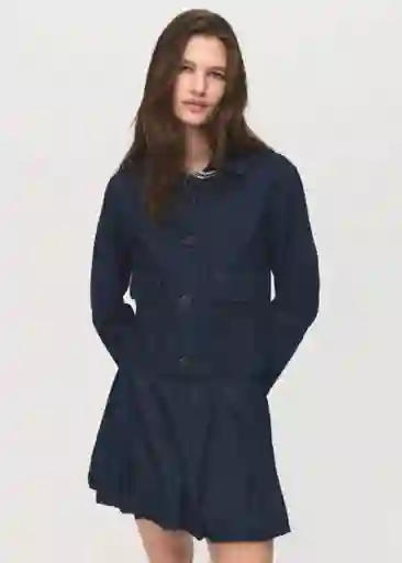 Chaqueta Cazadora Sabri Tejano Soft Talla S Mujer Mango