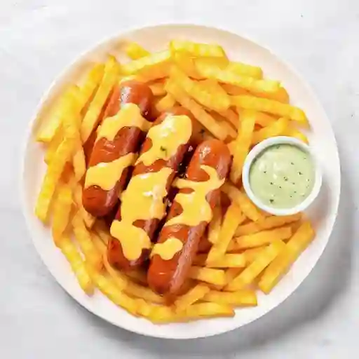 Salchipapa Para 2 Personas