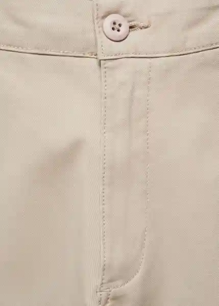 Bermuda Wang6 Beige Talla 19 Niño Mango