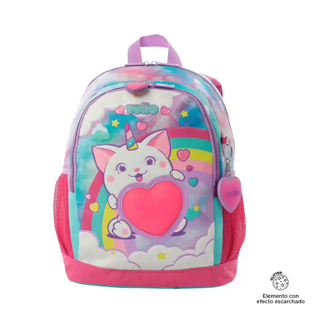 Morral Para Niña Sweety Heart Mediano Azul