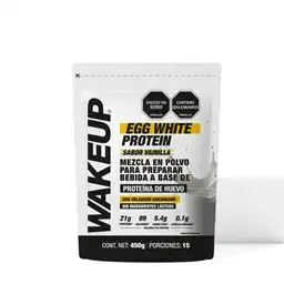 Proteina Huevo Wakeup Sabor Vainilla