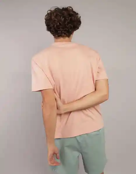 Camiseta Hombre Naranja Talla MEDIUM 4290619 American Eagle