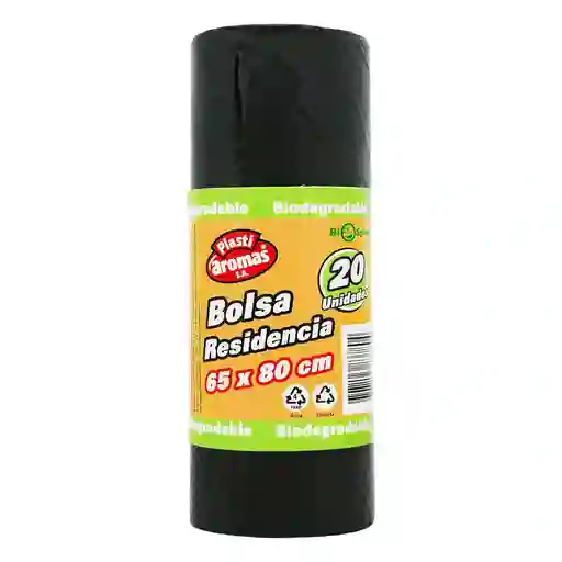 Bolsa Residencia 65x80 Cm Plastiaromas Bolsa de Basura