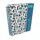 Cuaderno Primavera Argollado Encanto Mixto 5 Materias 150 Hojas