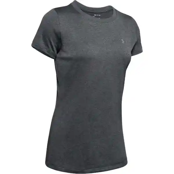 Under Armour Camiseta Sleeve Cre Neck Mujer Gris SM 1277207-090