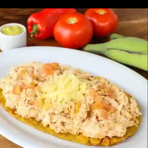 Patacón con Pollo