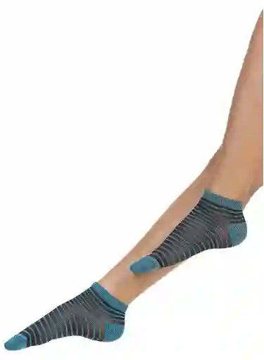 Tobillera Rayas Fondo Jaspe U-azul
