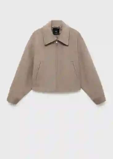 Chaqueta Candyx Arena Talla S Mujer Mango