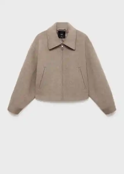 Chaqueta Candyx Arena Talla S Mujer Mango