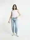  Camisa Crudo Puro Claro Mujer Talla L Naf-Naf 