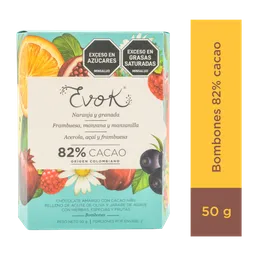 Evok Bombones de Chocolate Surtido 82% Cacao