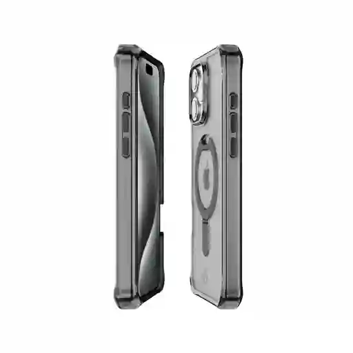 ItSkins Case Hybrid R Vapor iPhone 16 Pro Max Negro