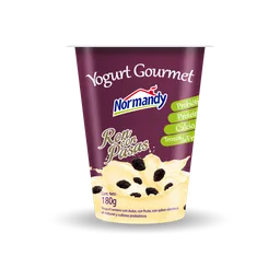 Normandy Yogurt Gourmet Sabor Ron con Pasas