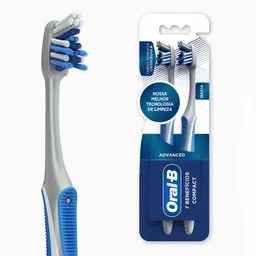 Oral-B Cepillo de Dientes Advanced 7 Beneficios Compact