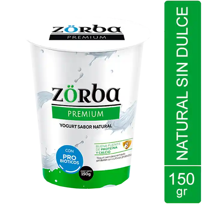 Zorba Líquido Yogurt Premium Sin Dulce