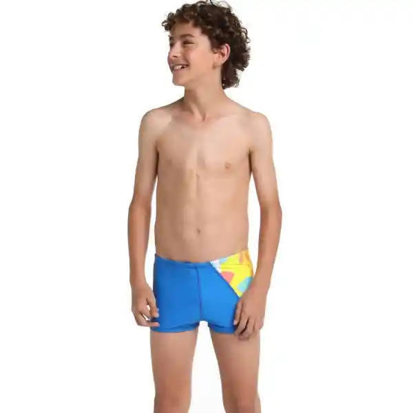 Pantaloneta de Baño Aquashort Punch Palm Junior T 12 Speedo