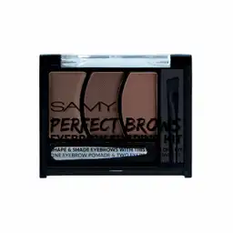 Samy Kit para Cejas Perfect Brows Brunette Número 2