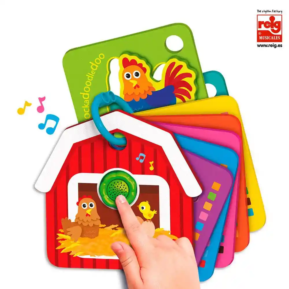 Tarjetas Con Animales Extraibles Reig Musical