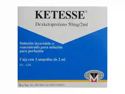Ketesse Solución Inyectable (50 mg)