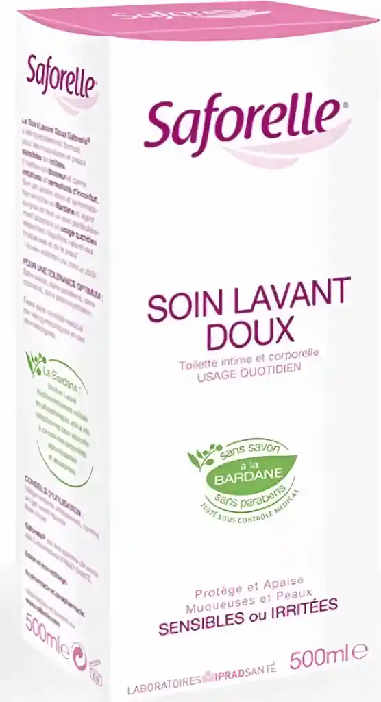 Saforelle Jabón Intimo Gel Limpiador Ultra Hidratante