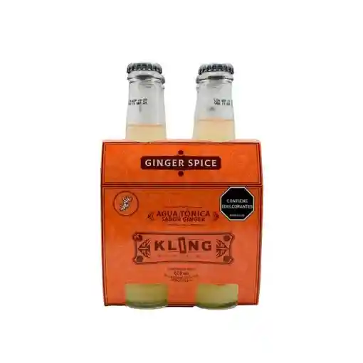 Bebida Tónica Premium Ginger - Kling X Uds