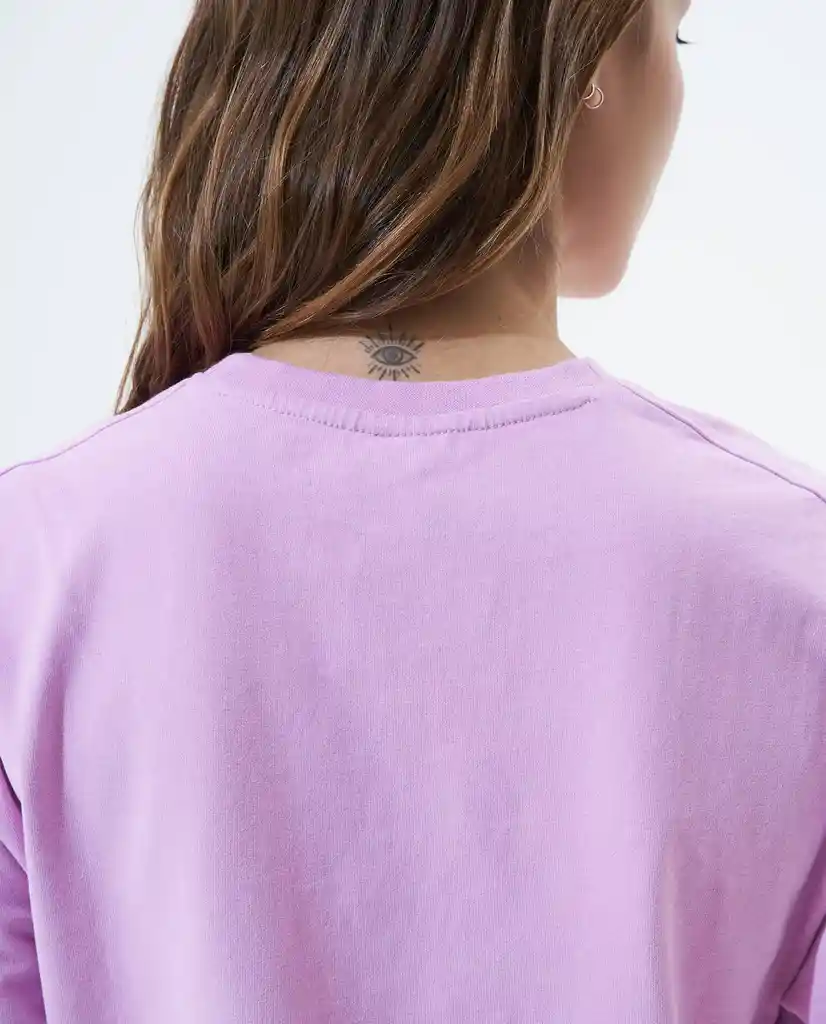 Camiseta Mujer Rosa Talla L 601F003 Americanino