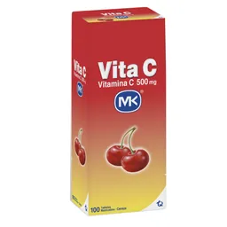 Mk Vita C Sabor Cereza en Tabletas
