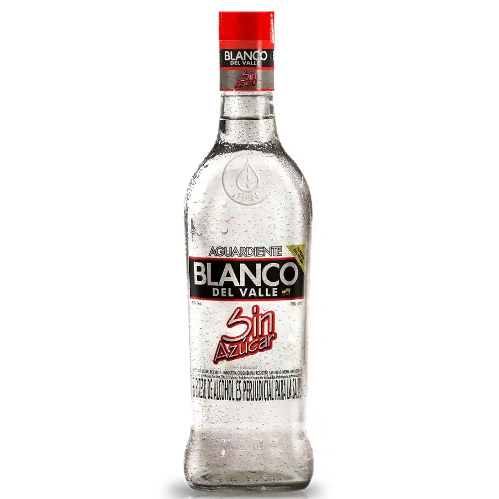 Blanco del Valle Aguardiente sin Azucar