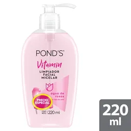Ponds Limpiador Facial Agua de Rosas