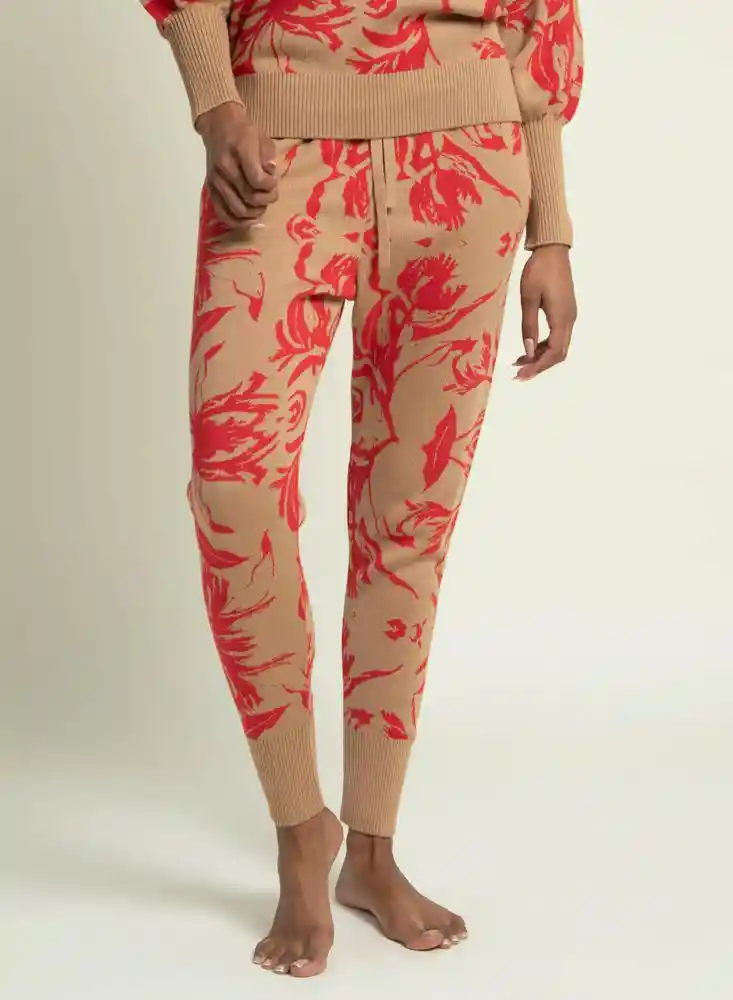 Pantalón Jogger Tejido Estampado 5 Talla 12